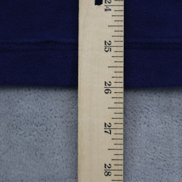 Chase Authentics Sweater Mens 2XL Blue Long Sleeve Side Pockest Chest Zipper - Picture 7 of 16